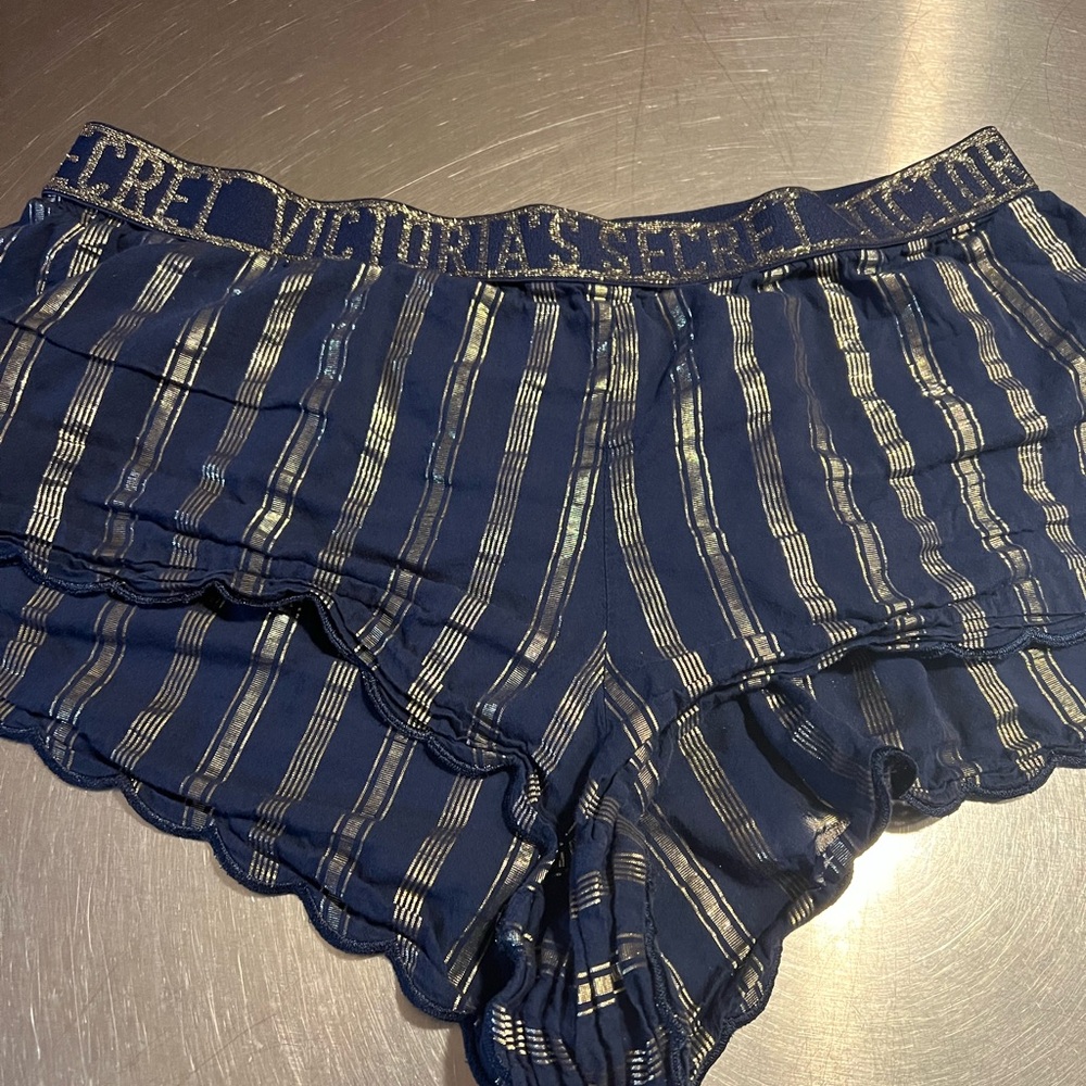 Victoria's Secret Blue Shorts Intimates Sleepwear